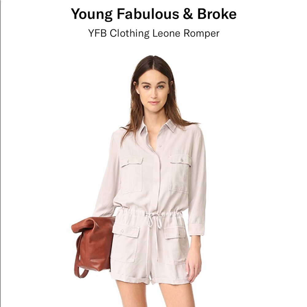 Young Fabulous & Broke Leone Safari Romper